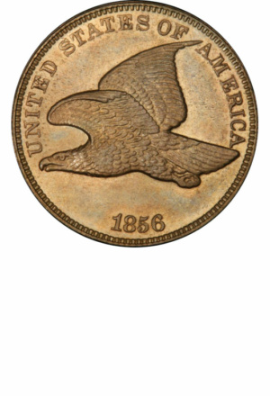 Flying Eagle Cents - Years Made: 1856 - 1858 - Mint Marks: (P) - Mintage: 41 Million+ - Value Range: $3 - $350,000 - Average Circulated Retail: $15.00
