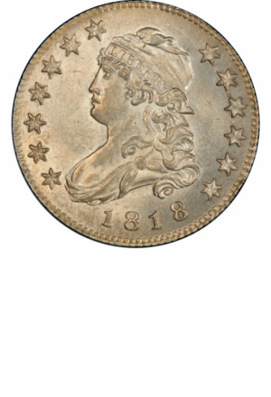 1818 Capped Bust Qtr Oberse How much are my coins worth?