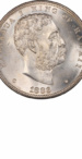 1883 Hawaii Dollar, Obverse