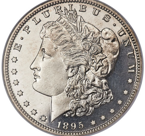 1895 Proof Morgan Silver Dollar