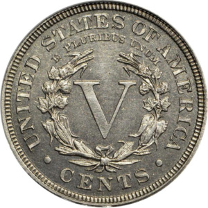 Eliasberg 1913 Liberty Nickel, Reverse