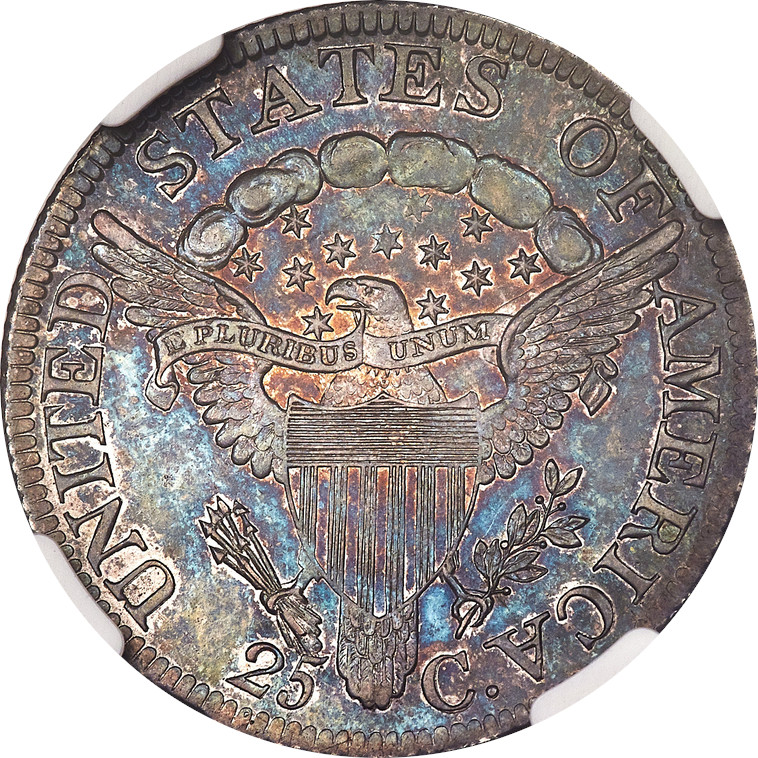 1804 Capped Bust Quarter, Reverse