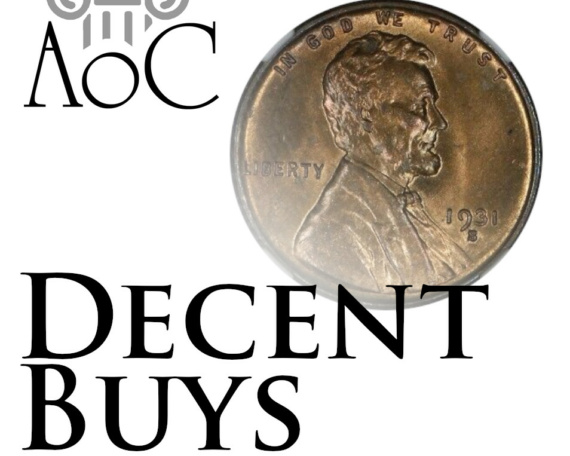 1931-S Lincoln Cent PCGS - Decent Buys According to AoC